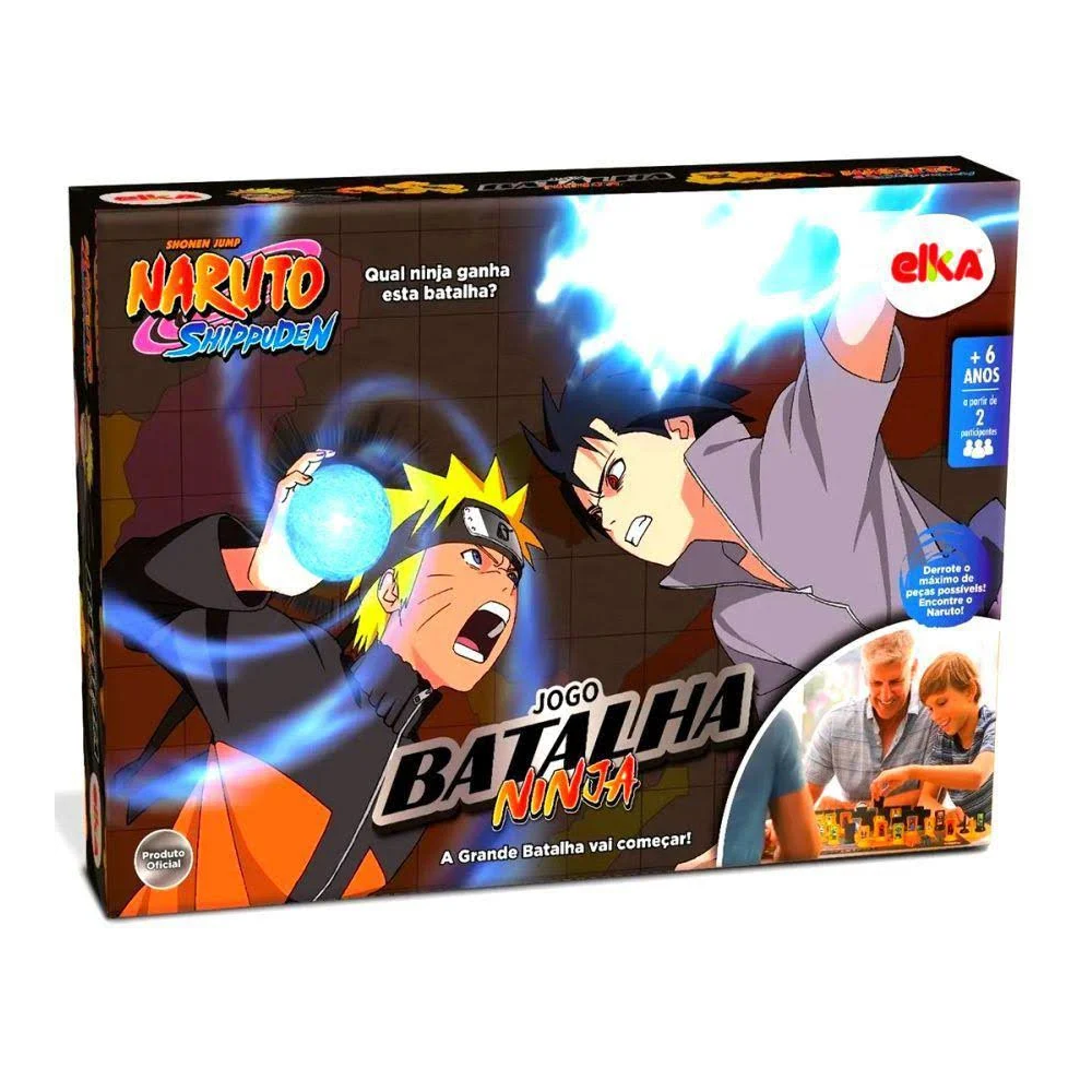 Jogo Batalha Ninja - Naruto Shippuden - Elka – Bazar Juju